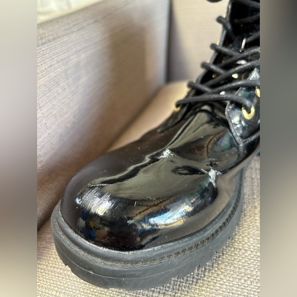 MICHAEL Michael Kors Womens Alistair Lace-Up Boots 8 - Picture 7 of 8